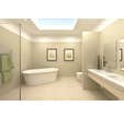 Panneau mural Lin clair L.90 x H.240 x Ep.1.1 cm New Style - AKW
