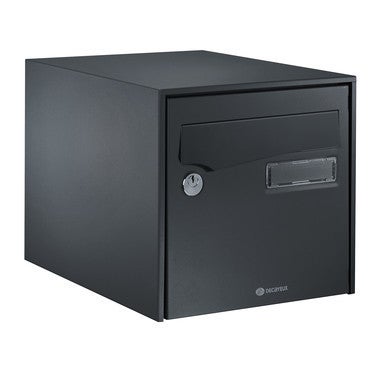 BOITE AUX LETTRES DOUBLE FACE SALVA GRIS | Bricoman