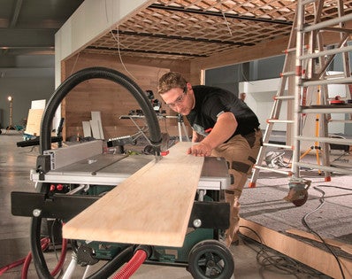 scie sur table de chantier diam 254 mm 2000w ts254 600668000 metabo bricoman