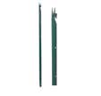 Poteau T plastifié vert 30 x 30 x 4 mm Haut.2 m