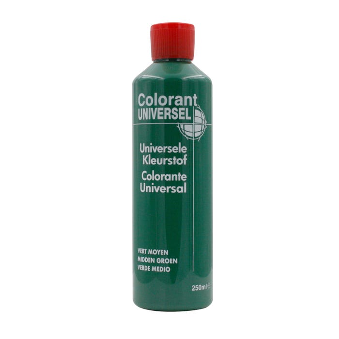 Colorant universel pour peinture aqueuse ou solvantée vert moyen 250 ml - RICHARD COLORANT 0