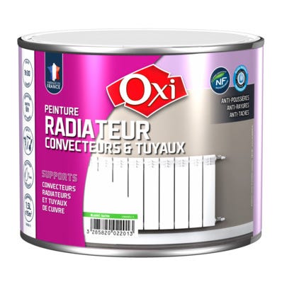 Peinture radiateur convecteur satin blanc 1,5 L - OXI 0