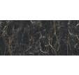 Carrelage intérieur de sol et murs noir mat effet marbre l.60 x L.120 cm Marquina Gold