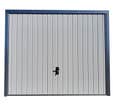 Porte de garage basculante blanche l.240 x H.200 cm x Ep.20 mm