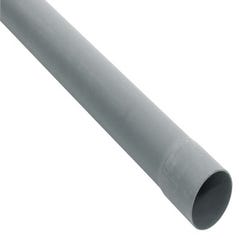 Raccord PVC femelle 40 mm avec embout pour tuyau 40 mm [2 pièces]