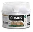 Mastic bois polyester bi-composant COMUS Chêne 800g