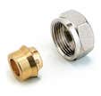 Raccords à compression laiton pour tubes en cuivre M22 D14