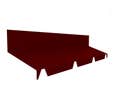 FAITIERE CRANTEE CONTRE MUR 210CM ROUGE