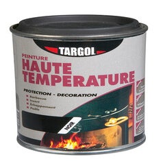 Peinture haute température noir 250 ml - TARGOL ❘ Bricoman