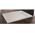 Receveur solid surface antidérapant blanc  antidérapant l.180 x H.90 cm Loft s