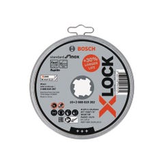 Kit X-Lock 1000W Diam.125 mm métal + meuleuse + sac pro - BOSCH PROFESSIONAL 5