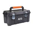 Caisse à outils AEG 53,5 x 28,8 x 25,4cm Rangement chantier AEG21TB