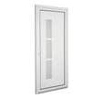 PORTE d’entrée ALUMINIUM CAPRI BLANC H215XL90 GAUCHE