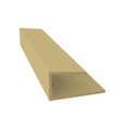 Bordure U simple capuccino Long.3 m Fortex - FREEFOAM
