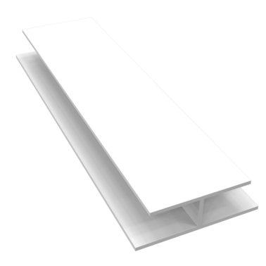 Profil Raccord H Blanc Long 4 M Freefoam Bricoman