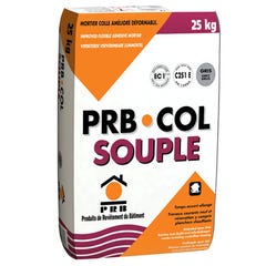 Colle souple gris 25 kg - PRB 0