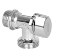 Robinet équerre NF 15 x 21 (1/2") - 20 x 27 (3/4")