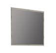 Miroir de salle de bain décor chêne grisé l.80 x H.80 x Ep.2 cm Atlantis