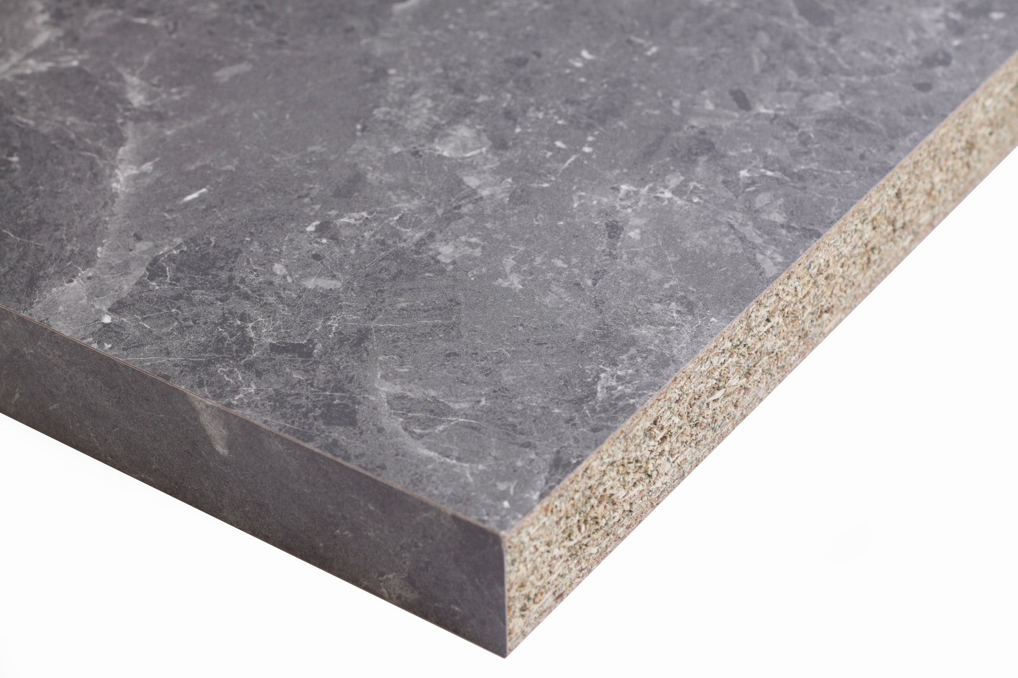 Plan de travail stratifié Black/Rovere L.3040 x P.630 x ép.39 mm