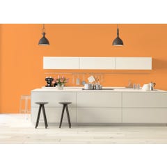 Peinture intérieure mat orange marang teintée en machine 4L HPO - MOSAIK 4
