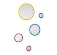- Pack de 5miroirs ronds couleur "CONTONE"