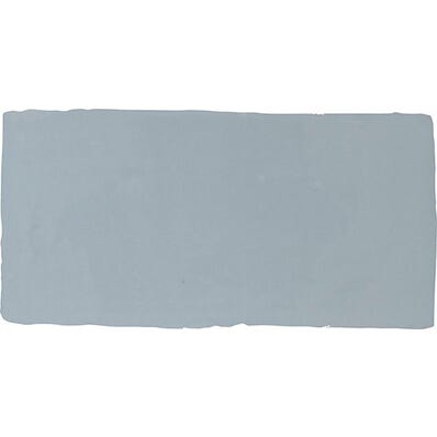 Faïence 6,5 x 13 cm Pastel azul 0