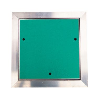 Trappe de visite aluminium, plaque 400 x 400 mm - ISOLPRO 1