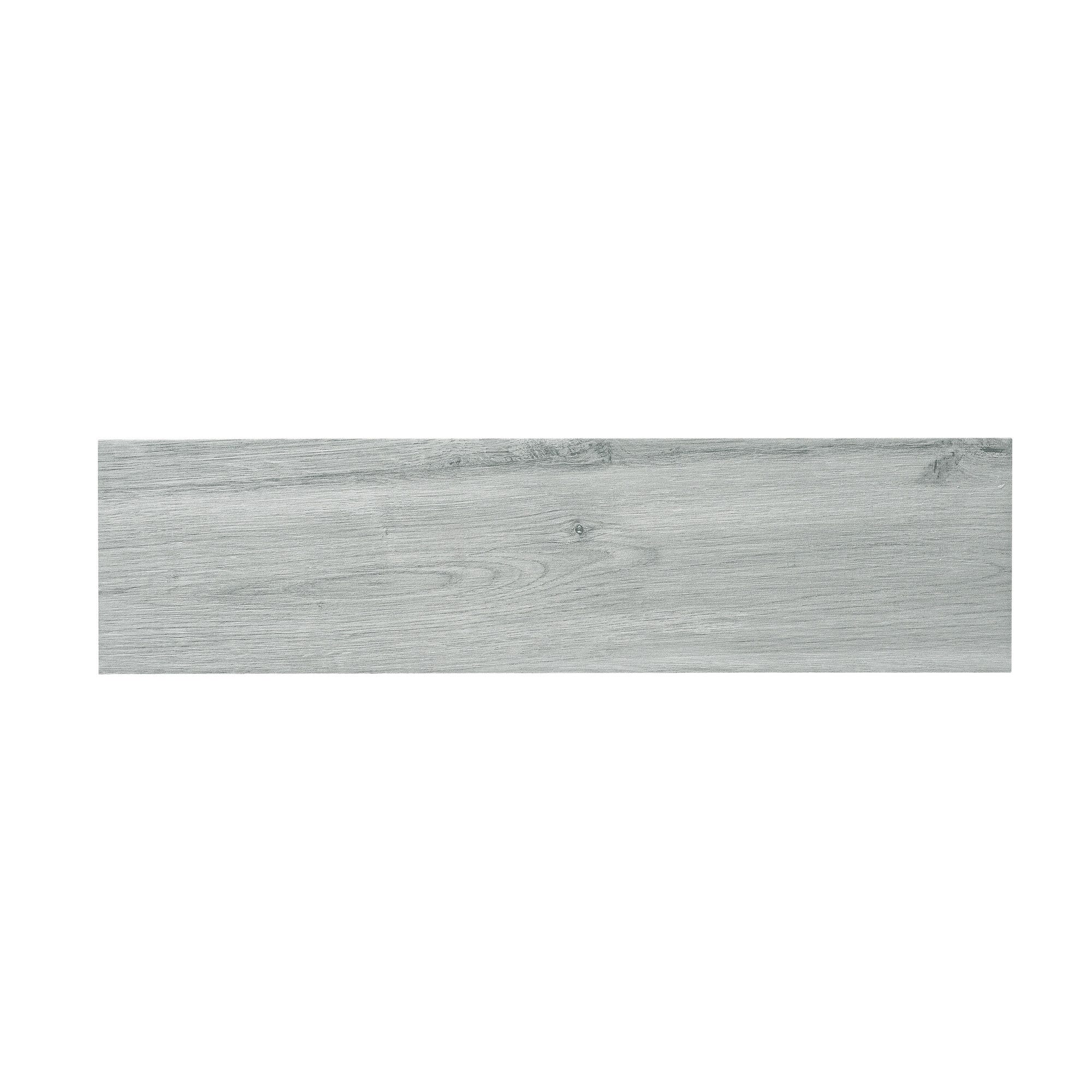 Carrelage sol extérieur effet bois l.15,3 x L.58,9 cm - Baltimore Gris 0
