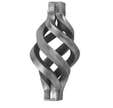 PIGNE D60X125MM - L12MM X5