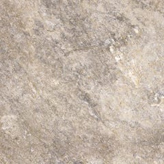 Carrelage sol extérieur effet pierre l.45 x L.45 cm - Alamo Moka 0