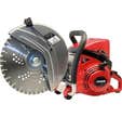 Découpeuse Thermique Disque Ø350 DIAM INDUSTRIES Tronçonneuse béton 3,2KW EC741S