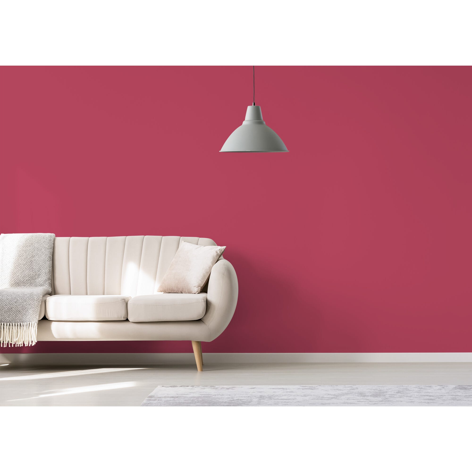 Peinture intérieure satin rose rumba teintée en machine 4L HPO - MOSAIK 3