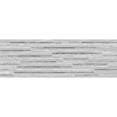 Plaquette de parement grès cérame émaillé 17X52cm Maule blanc 0