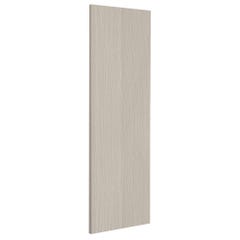 Porte seule revêtue chêne blanc H.204 x l.83 cm 0