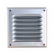 GRILLE CARREE ALU ANODISE GRIS 250 x 250 MM 1LM2020G NICOLL