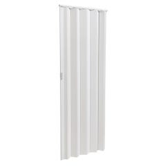 Porte extensible en PVC blanc H.205 x l.80 cm 0