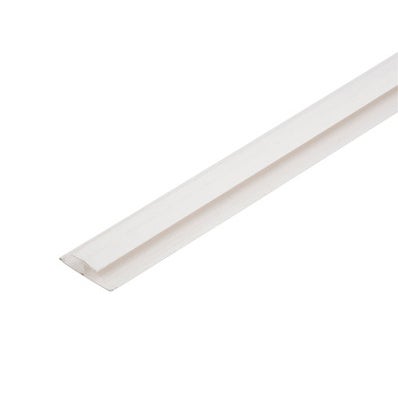 Profil de départ PVC blanc Long.2,6 m 3