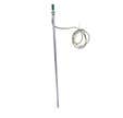 PIQUET TERRE GALVA 1M + CÂBLE 2M-10MM2