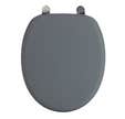 Abattant WC MDF*gris anthracite