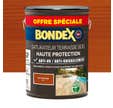 Saturateur terrasse bois anti UV et grisaillement teck exotique 5 L + 20% gratuit - BONDEX