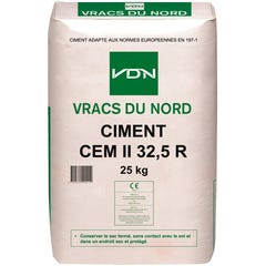 Ciment gris CE, 25 kg Vrac du nord