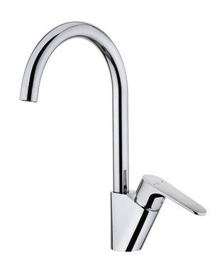 mitigeur de cuisine chrome toka bricoman