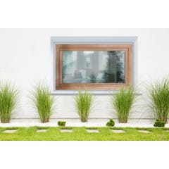 Fenêtre abattant bois H.45 x l.100 cm oscillo-battant 1 vantail Pin 3