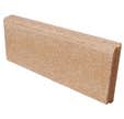 Bordurette 5x18x50 Cm Droite Ocre