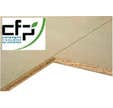 Dalle de plancher CTBH ép. 19mm l206xl90,5cm