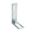 Equerre nervuree 2 pans 100x30x70 mm
