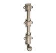 VERROU A PLAQUER 200MM NICKEL SATIN