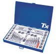 Coffret Tarauds et filières 40pcs KORMAN Tx CRV
