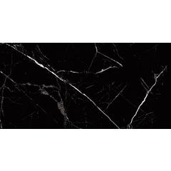 Carrelae intérieur noir effet marbre l.60 x L.120 cm Marquinia 0