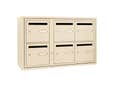 BOITE AUX LETTRES COLLECTIVE INTERIEURE LANGUEDOC C6 BEIGE